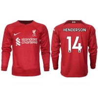 Dres Liverpool Jordan Henderson #14 Domaci 2022-23 Dugi Rukav